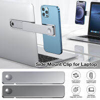 Phone Holder for Laptop Computer Magnetic Cellphone Mount Slim Portable Foldable Side Mount Clip Compatible With 4-8 Inch Smartphones well made