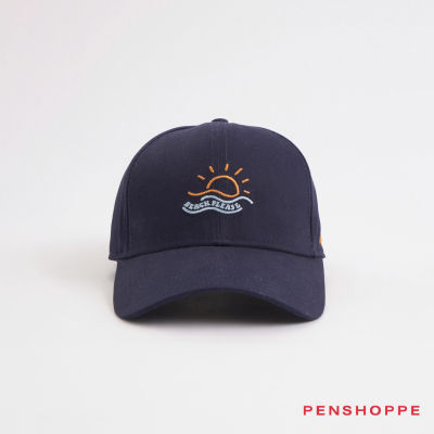 2023 New Fashion Penshoppe Varsity Cap With  For Women (Navy Blue)，Contact the seller for personalized customization of the logo