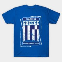 Made In Greece Long Time Ago MenS T Shirt Greece Flag Born - T-Shirts - Aliexpress