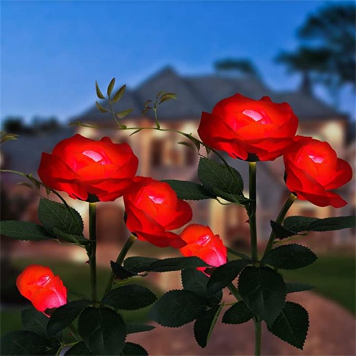 2-1pcs-solar-rose-lights-ip65-waterproof-garden-lights-led-romantic-landscape-lights-with-3-rose-flowers-for-patio-yard-lawn
