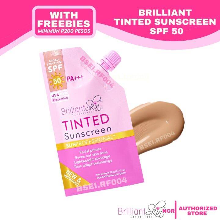Brilliant Tinted Sunscreen Spf 50 20g Lazada PH