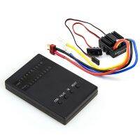 80A Brush Brushed 1080 Electronic Speed Controller Waterproof ESC with Program Card for 1:10 1/8 WP Crawler