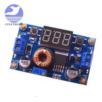 1pcs XL4015 5A High power 75W DC-DC adjustable step-down module+LED Voltmeter Power supply module