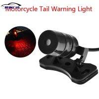 Motorcycle Tail Warning Light Laser Fog Lamps Waterproof Moto Rear Braking Reversing Lights Driving Safety Motorbike Refit