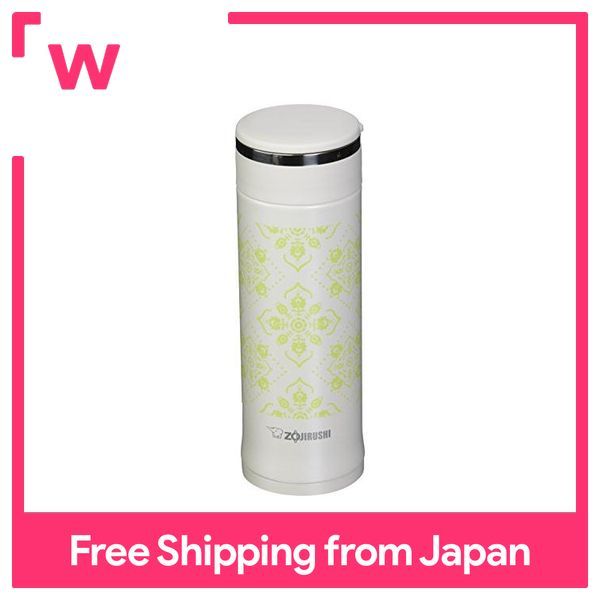 Zojirushi Insulated Vacuum Travel Mug, 10 oz, Pearl White