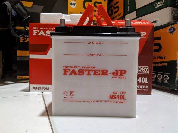 AKI MOBIL BASAH AKI FASTER JP ORIGINAL AKI VIETNAM by PINACO AKI DRY