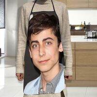 {TIN Household Products} Aidan Gallagher ผ้ากันเปื้อนอาหารค่ำปาร์ตี้ทำอาหารสำหรับผู้ใหญ่อุปกรณ์อบขนมอุปกรณ์ทำความสะอาดผ้ากันน้ำพิมพ์ลาย