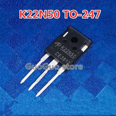 5Pcs K22N50 TO-247 AOK22N50 TO247 22A/500V MOSFET ใหม่เดิม