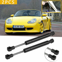 1Pair Black Front Hood Lift Struts Support Shock Gas Cylinder For Porsche 911 Boxster Stainless Steel