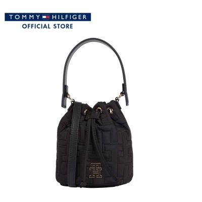 Tommy Hilfiger กระเป๋าผู้หญิง รุ่น AW0AW14864 BDS - สีดำ