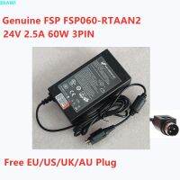 อะแดปเตอร์แปลงไฟสำหรับเครื่องพิมพ์ FSP060-RTAAN2 FSP 24V 2.5A 60W 3PIN AC ของแท้สำหรับเครื่องชาร์จอุปกรณ์เครื่องพิมพ์