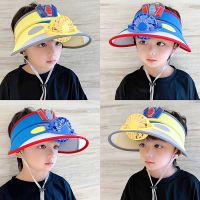 COD KKW MALL Childrens sun hat baby boy fan cap the outdoor empty hat girl sun hat uv protec儿童遮阳帽男童风扇帽户外出游宝宝空顶帽女童防晒帽防紫外线2023.6.2