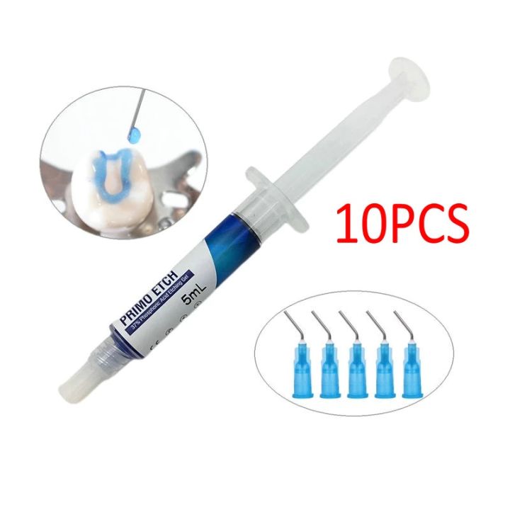 10Pcs/lot Dental Acid Etching Gel 37% Phosphoric Treating Enamel And ...