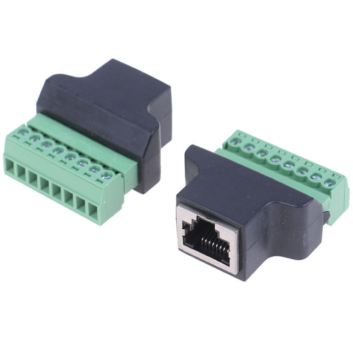 ache-rj45ถึง-screw-terminal-adapter-rj45-female-to-8-pin-connector-สำหรับกล้องวงจรปิด-dvr