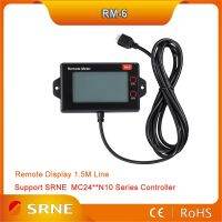 SRNE RM-6จอแสดงผล LCD ระยะไกลสำหรับ SRNE MC Series MPPT ตัวควบคุมพลังงานแสงอาทิตย์การตรวจสอบสถานะข้อมูลและการดำเนินงานแบบเรียลไทม์