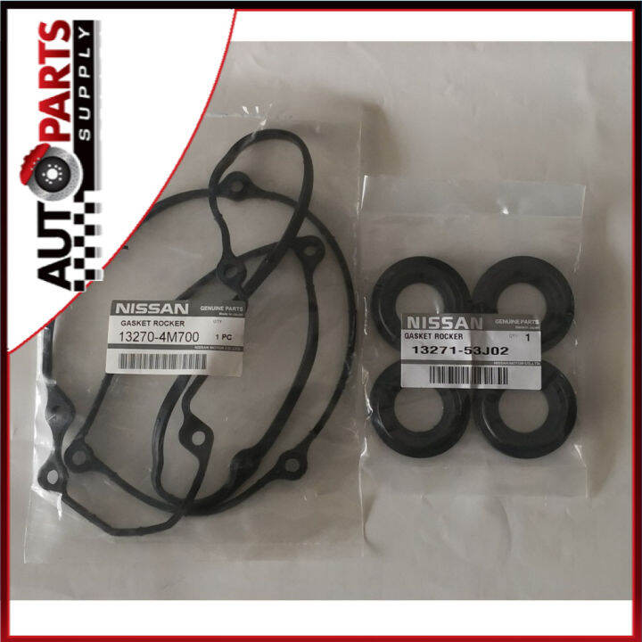 Valve Cover Gasket with Plug Seal for Nissan Sentra N16 1.6 & 1.8 (10 Hole) Lazada