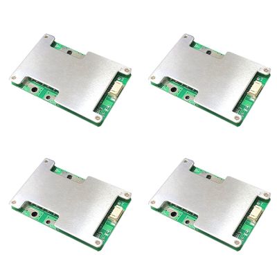 4X 4S 12V 100A BMS Lithium Battery Charger Protection Board with Power Battery Balance Enhance PCB Protection Board