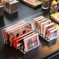 Eye Shadow Tray Storage Rack Transparent Powder Storage Box Desktop Drawer Compartment Color Cosmetics Shelf Makeup Organizer