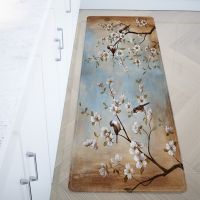 【CC】▥  Landscape Floor Entrance Door In The Room Bedroom Hallway Welcom Rugs Docor Flowers