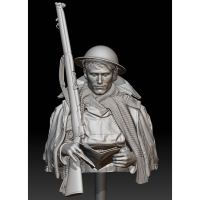 1/10 Resin Model Bust GK，Unassembled and unpainted kit