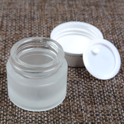 Face Ointment Frosted Jar Refillable Cosmetic Bottles