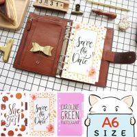 สินค้าแนะนำ - ที่คั่นแพลนเนอร์ Message ⭐️  แบ่ง 5 หมวดหมู่ Planner Dividers Tab Refill Divider Index ดัชนี A6/A5 mimisplan