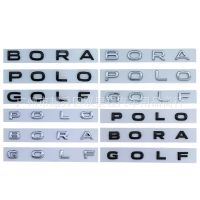 สำหรับโวล์คสวาเก้น VW โปโลใหม่ GOLF BORA Logo Huruf ตราสัญลักษณ์ด้านหลังลำต้นสติกเกอร์รถยนต์ดัดแปลงต่ออายุ