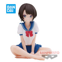 ในสต็อก Banpresto Relax Time Hololive Oozora Subaru School Style Ver. ต้นฉบับของแท้อะนิเมะรูปแบบของสะสมของเล่น11เซนติเมตร