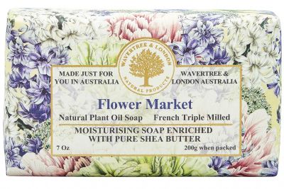 Wavertree &amp; London Luxury Soap - Flower Market สบู่ออร์แกนิค (ดอกไม้นานาชนิด) (200g)