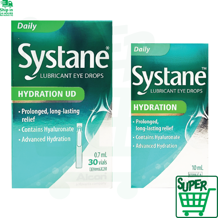 Systane Hydration Lubricating Eyedrops 10ml   Ud 30x0.7ml 