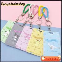 SYRUPSHADDOCKING แนวตั้ง โรงเรียน เครื่องใช้สำนักงาน ที่ใส่ป้าย ID ที่ใส่บัตร กระเป๋าใส่บัตร จี้ตุ๊กตา