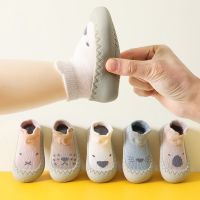 ☞  Spring And Summer Baby Shoes Soft Cartoon Baby Floor Socks Non-Slip Toddler Shoes Anti Drop Soft Soled Newborn Shoes