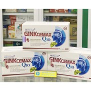 Bổ não Ginkcemax Q10 hoạt huyết dưỡng não, giảm đau đầu,hoa mắt , chóng mặt