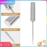 HAOYUNLA 1Pc 201สแตนเลสลูกสูบน้ำแข็งสิ่วน้ำแข็งสิ่วสกัดเหล็ก Ice Pick (เงิน)