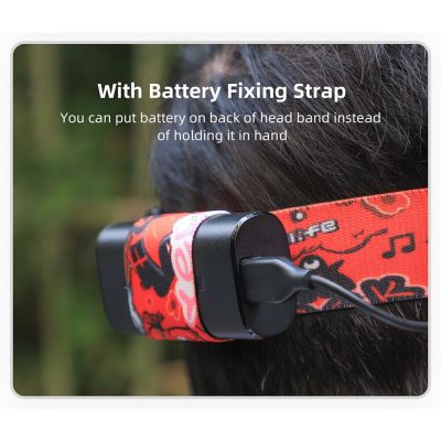 ”【；【-= Colorful Adjustable Battery Strap For Googles 2 Holder Headband Kerchief Band Head Strap Fixer For DJI Avata Accessories