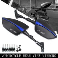 With LogoXJ6 For YAMAHA XJ6 DIVERSION XJ 6 2009-2015 2014 2013 Motorcycle CNC Aluminum Rear View Rearview Mirrors Side Mirrors Mirrors