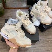 Giày Sneaker Jordan 4 OFF WHITE