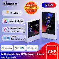 【YD】 SONOFF Panel Scene Wall EU/ US Wifi Thermostat Display Works with