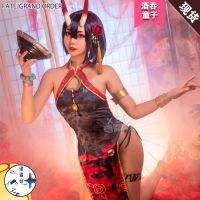 [spot] Fate/Grand Order FGO wine lad wooden cosplay clothing cheongsam female full set Cosplay◙☬┋