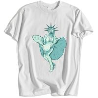 Liberty Monroe Print Mens Anime Tshirts Breathable Tee Clothing Loose Hop