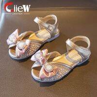 Size 21-36 Girls Princess Shoes Elegant Girl Child Sandal Little Girl Evening Shoes Breathable Girls Shoes sandales filles été