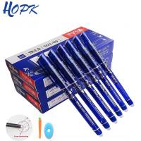 3/6 ชิ้น/เซ็ตปากกา Erasable Refill 0.5 มม. Blue Erasable Rod ล้างทำความสะอาดได้ Handle ปากกาลูกลื่นโรงเรียนสำนักงานเครื่องเขียนเครื่องเขียน-kxodc9393