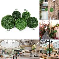 28/23/18 CM Artificial Milan Grass Ball Plant Peanut Green Ball Simulation Plastic Ornament Fake Flower Wedding Party Decoration Artificial Flowers  P