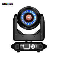 SHEHDS 8 Prisms LED Spot 160W Gobo แสงไฟ กับ LED แหวน และ LCD Display การเคลื่อนไหว ศีรษะ แสงสว่าง สำหรับ ดีเจ ดิสโก้ งานแต่งงาน ไนท์คลับ แสงเวทีเอฟเฟกต์