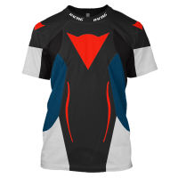 Short Sleeve T-SHIRT for Men 3d Printed Dainese New Fashion 2023 Summer  Unisex   customization name High Quality Polyester material pattern printing