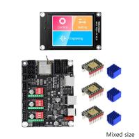 Mks Dlc32ตัวควบคุมออฟไลน์เมนบอร์ด32บิต Esp32 Wifi Grbl Ts24 R ทัชสกรีน Cnc3018 Max Pro สำหรับ H8wd แกะสลักเลเซอร์