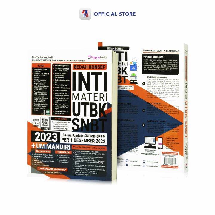 Buku UTBK 2023 / Bedah Konsep Inti Materi UTBK SNBT 2023 | Lazada Indonesia