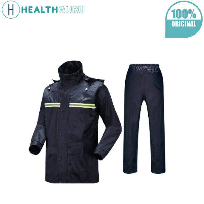 HealthGuru Paradise Raincoat Waterproof Thick Double Layer Reflective