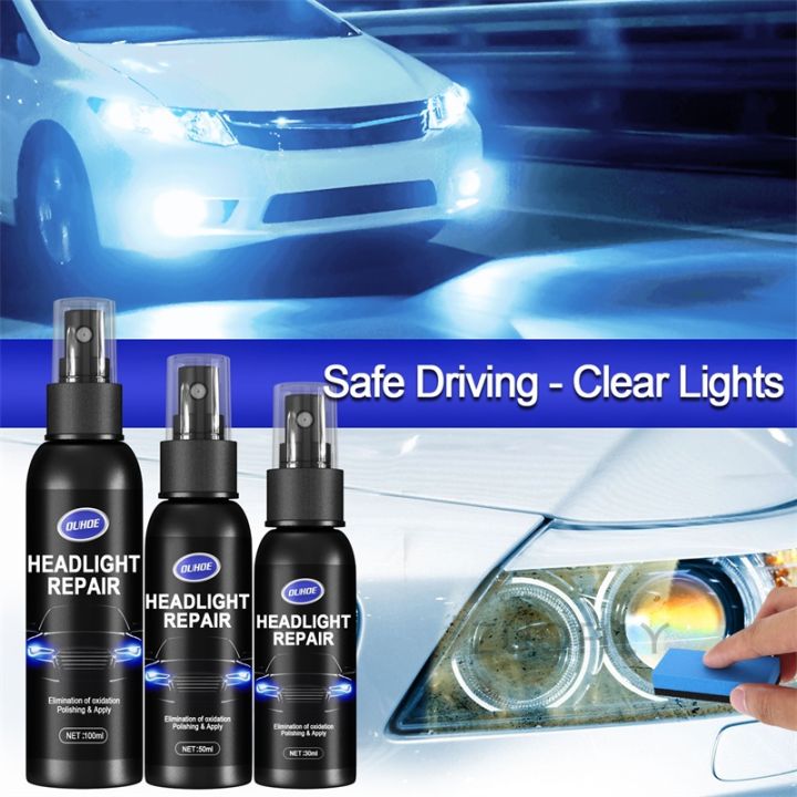 dt-hot-car-headlight-repair-spray-cover-scratches-polishing-cleaner-with-sponge-headlights-refurbished-maintenance-agent