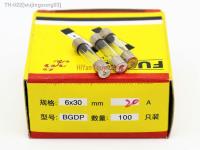 ﹍▽ (100pcs/lot) 6x30MM 20A Fuses Fast Quick Blow Glass Tube Fuse 6x30mm 250V 20A F20AL250V